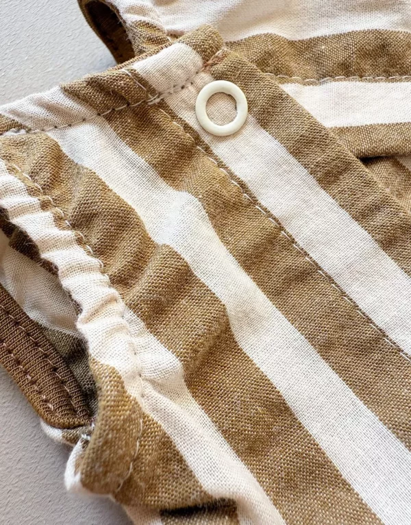 robe Andrée sans manches en coton à rayures Zadig - gordis – Image 2