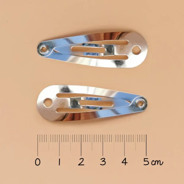 Barrette coeur léopard paire – Image 2