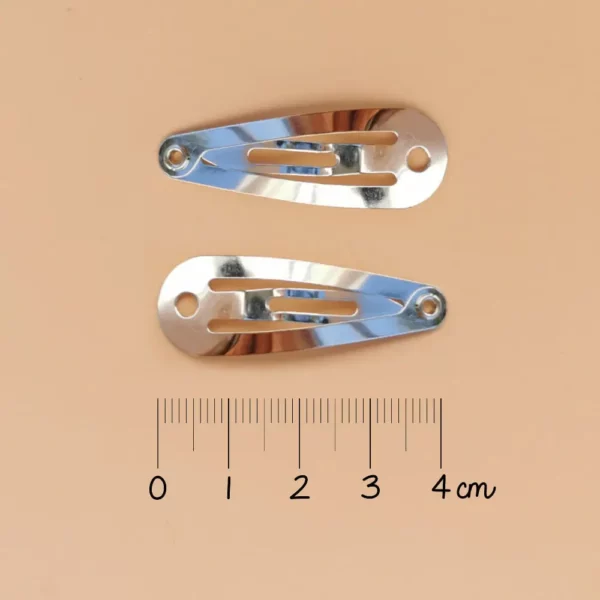 Barrettes étoile glitter or – Image 2