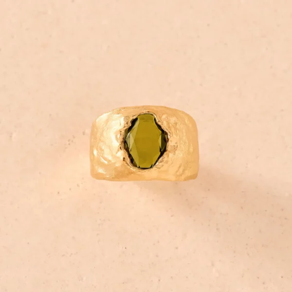 Bague Carmen vert foncé – Image 2