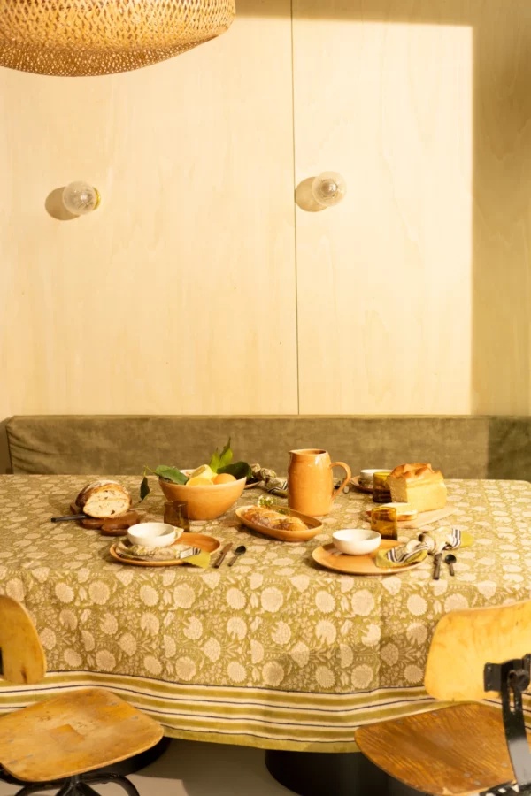 Nappe chutny - 150x250 cm olive – Image 3