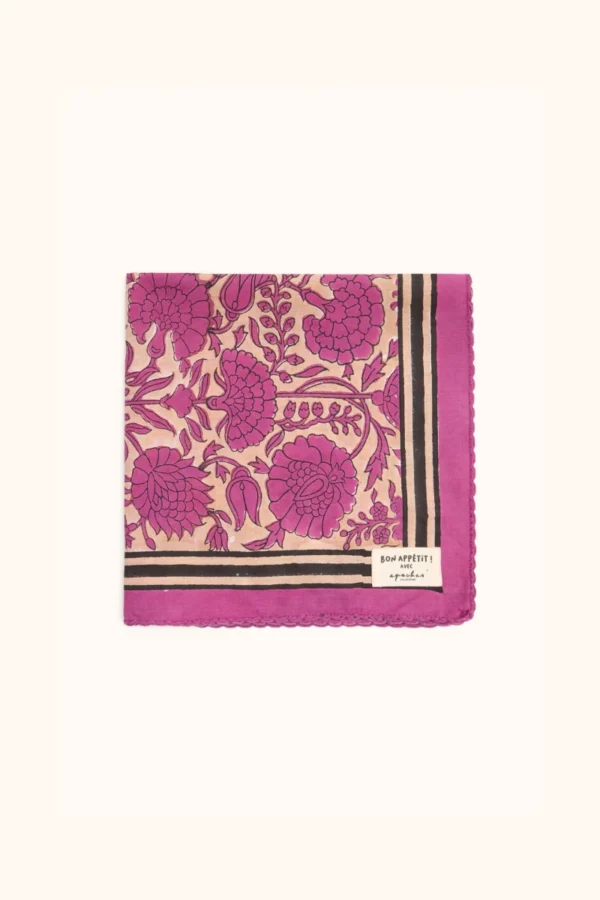 Serviette de table BIRIANI - Pallavi fushia