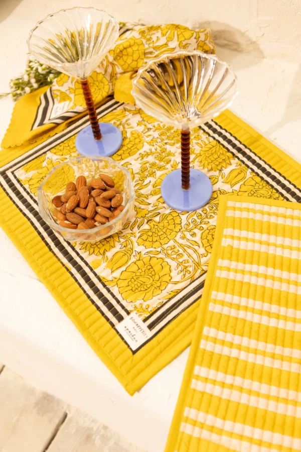 Set de table thali - pallavi Macadamia