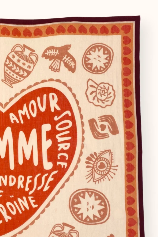 Small foulard mamavida - Mummy Fire – Image 6