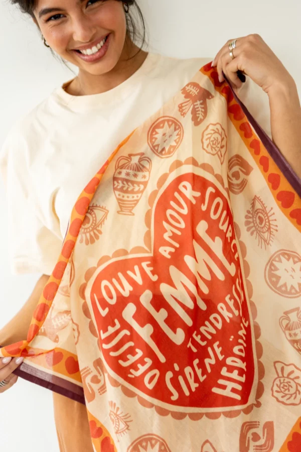 Small foulard mamavida - Mummy Fire