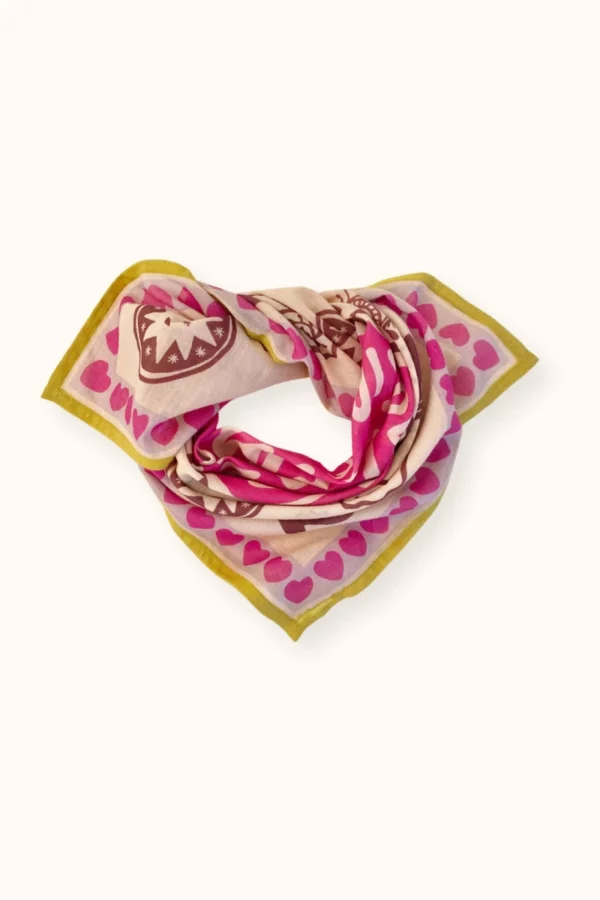 Small foulard mamavida - Mummy Fuchsia – Image 2