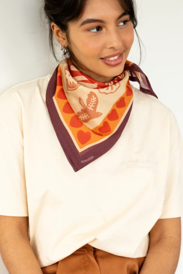 Small foulard mamavida - Mummy Fire – Image 4