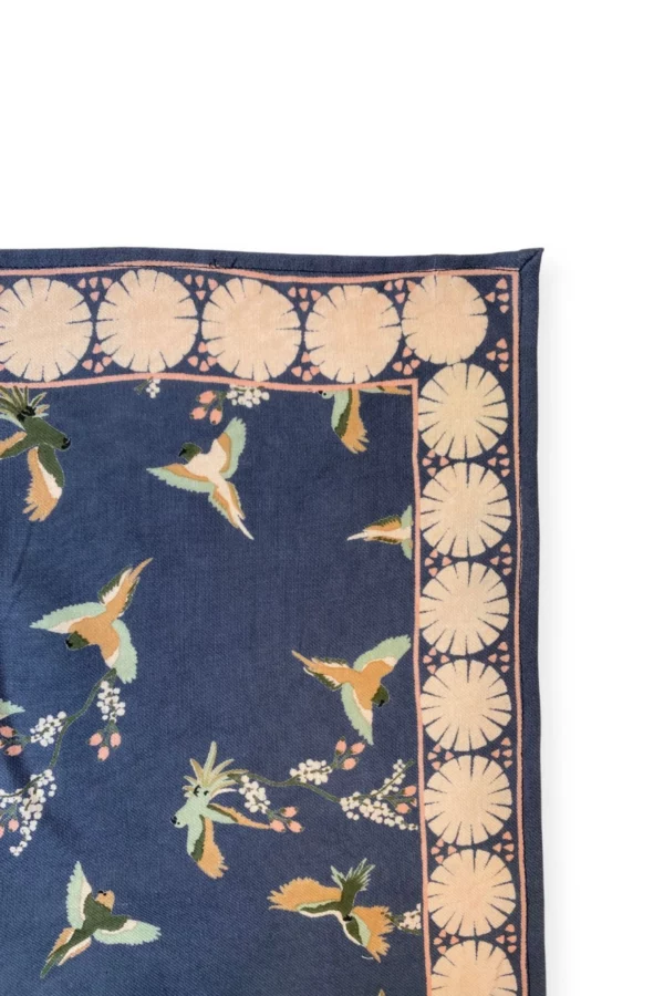 Petit foulard manika - Cerisier orage – Image 3