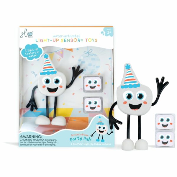 Party Pal - bonhomme et cubes lumineux white