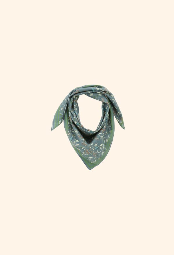 Foulard bohème cobalt - GABRIELLE PARIS