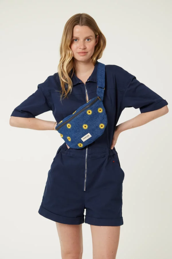 Banane custine - Denim fleurs – Image 2