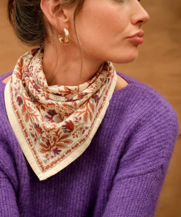 Petit foulard - Rhapsody Amethyste – Image 4