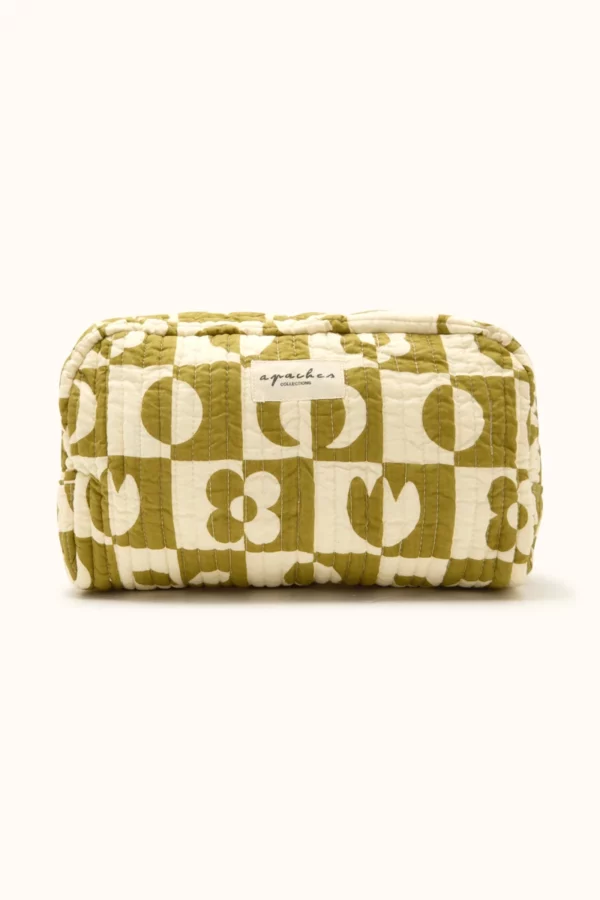 Big trousse de toilette Gayane - Khadi tobacco