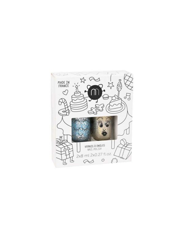Coffret duo vernis aurora et luna