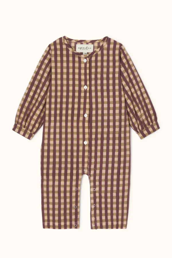 Pyjama Muni - faïence aubergine – Image 2