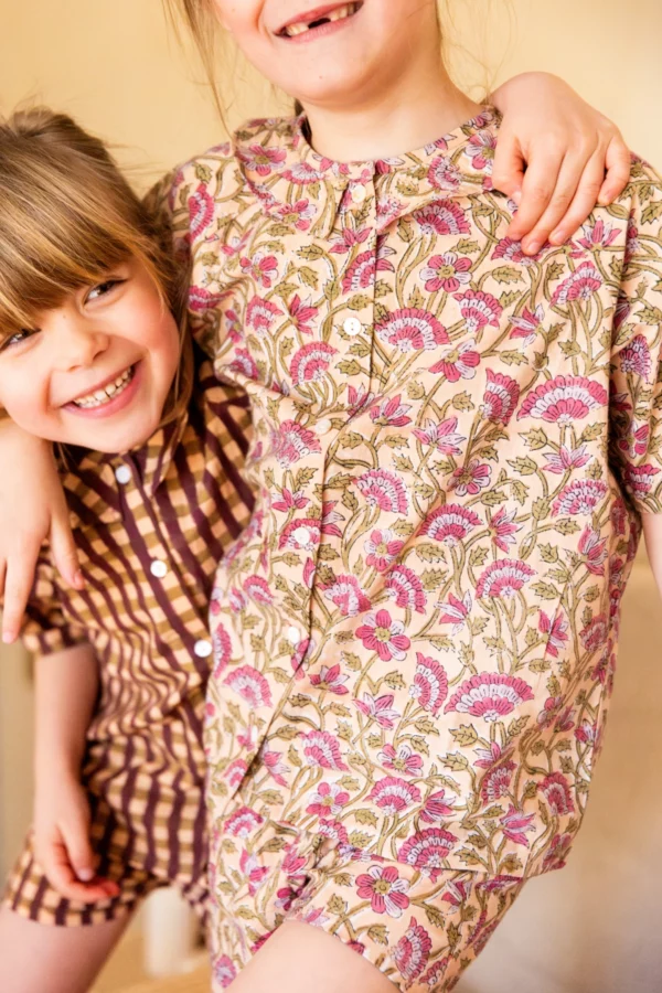 Pyjama Muna - Champêtre aubergine – Image 3