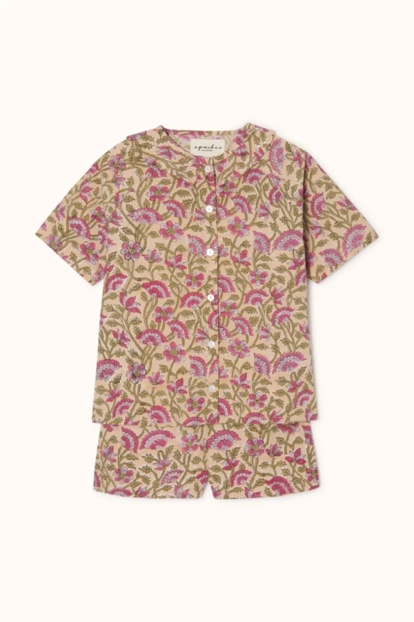 Pyjama Muna - Champêtre aubergine – Image 2