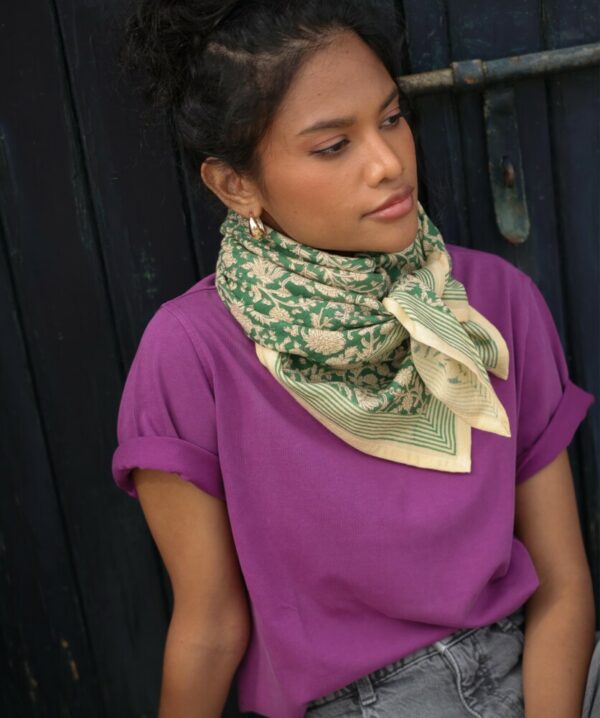 Grand foulard anjali prairie