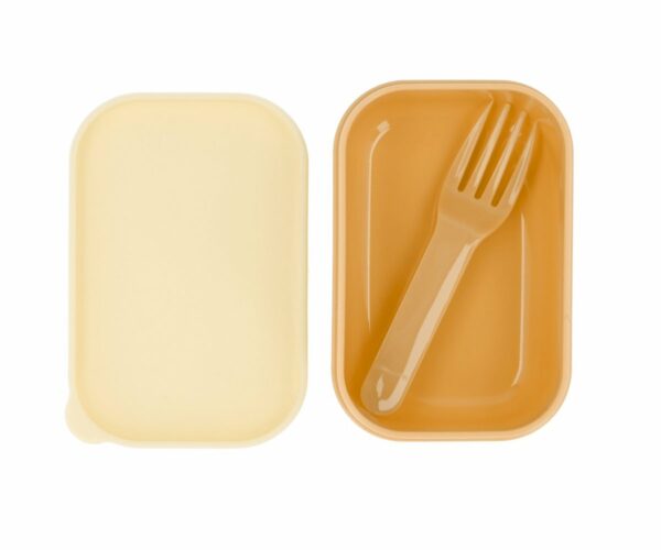 Boite à lunch - quadrillées jaunes – Image 2