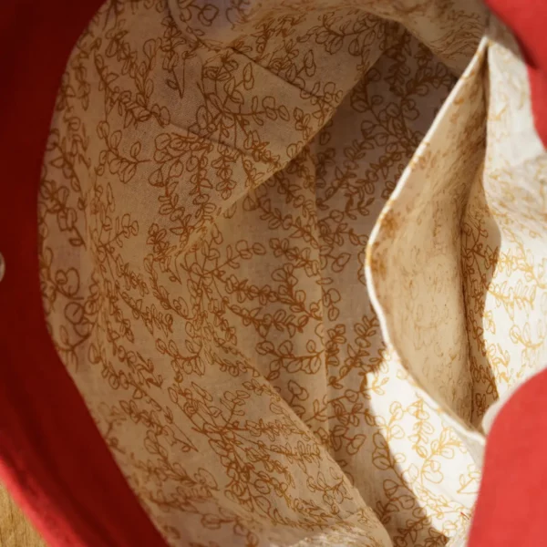 Sac à dos enfant - moutarde et rouge – Image 3