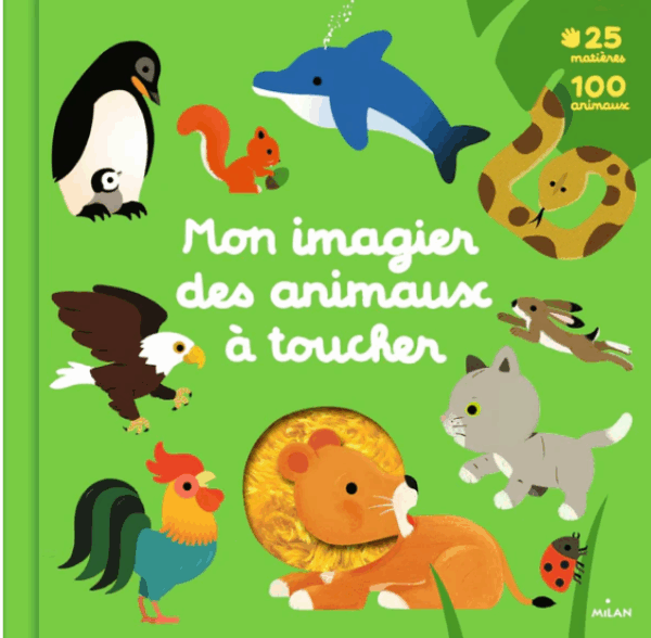 Livre - Mon imagier des animaux à toucher