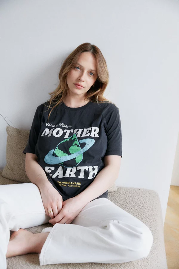 TAJINE BANANE - Tee shirt Mother Earth