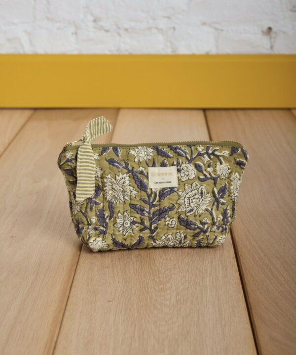 Trousse de maquillage - Harper kaki – Image 2