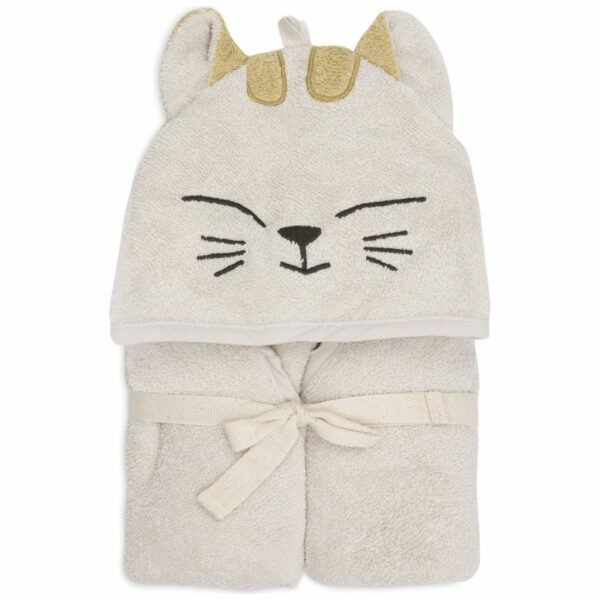Cape de Bain Éponge 75x75cm Charlie Cat – Image 3