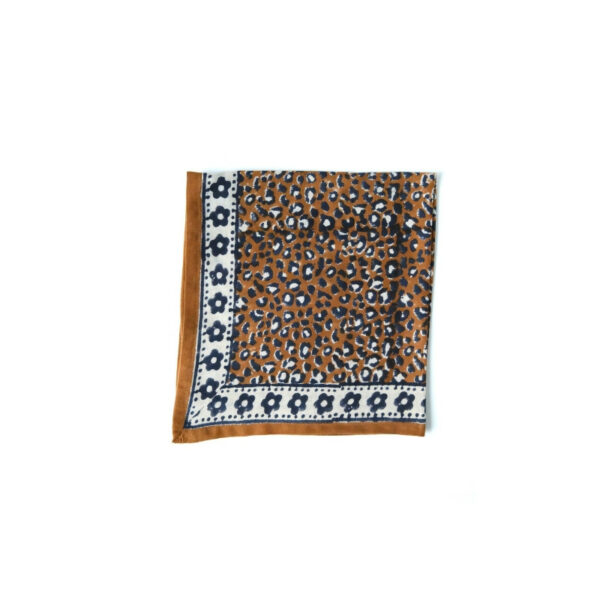 Petit foulard - Léo brown – Image 3
