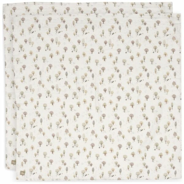 Lange gaze de Coton Large 115x115cm Tiny Park (2pack) – Image 3