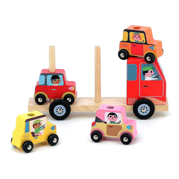 Empil'auto en bois – Image 2