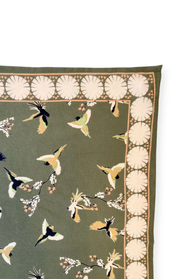 Petit foulard manika - cerisier eucalyptus – Image 2