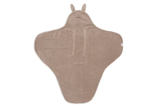 Couverture portefeuille Bunny Cloudy Rib Milky Coffee – Image 3