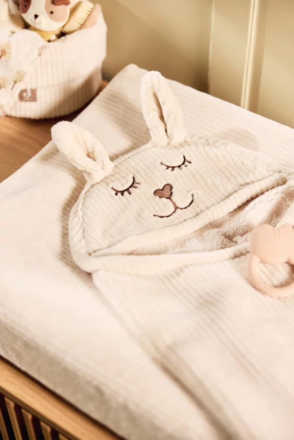 Couverture portefeuille Bunny Cloudy Rib Oatmeal