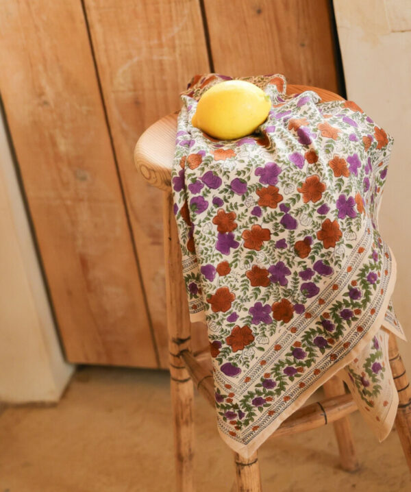 Grand foulard - Ellis Violette – Image 2