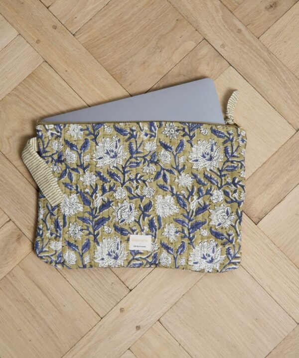 Pochette ordinateur 13 pcs - Harper Kaki