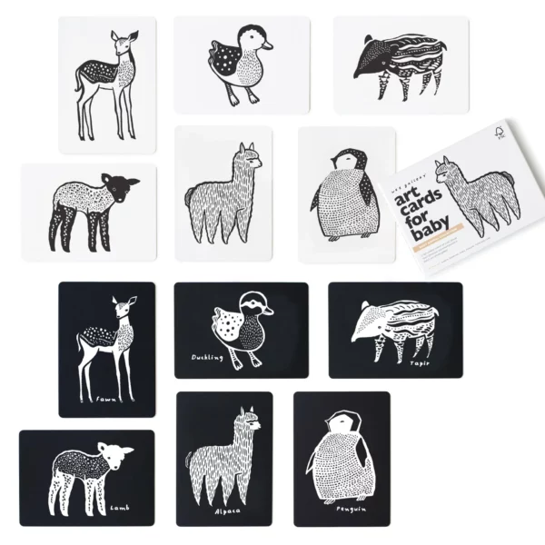 Cartes artistiques pour bébé - Baby Animals – Image 2