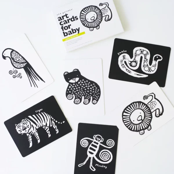 Cartes d'art pour bébé - Animaux de la jungle – Image 2