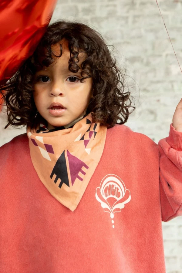 Small Foulard Manika - Rajah Rust – Image 3
