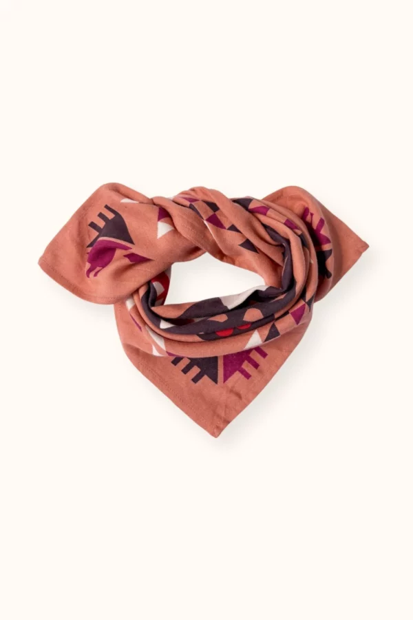 Small Foulard Manika - Rajah Rust