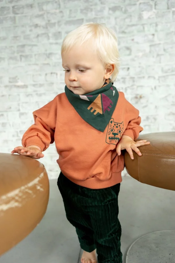 Small Foulard Manika - Rajah Forest – Image 3
