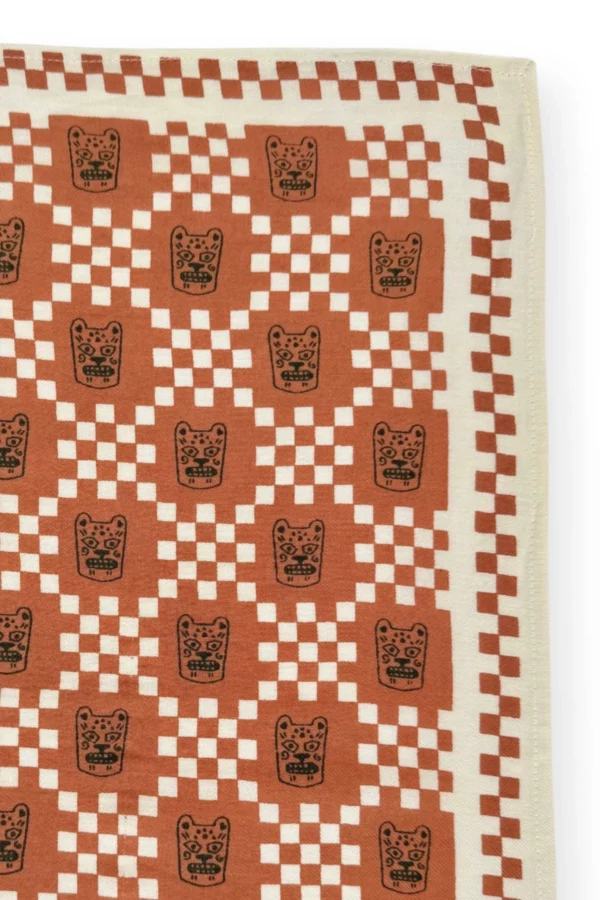 Small Foulard Manika - Tigro Rust – Image 3
