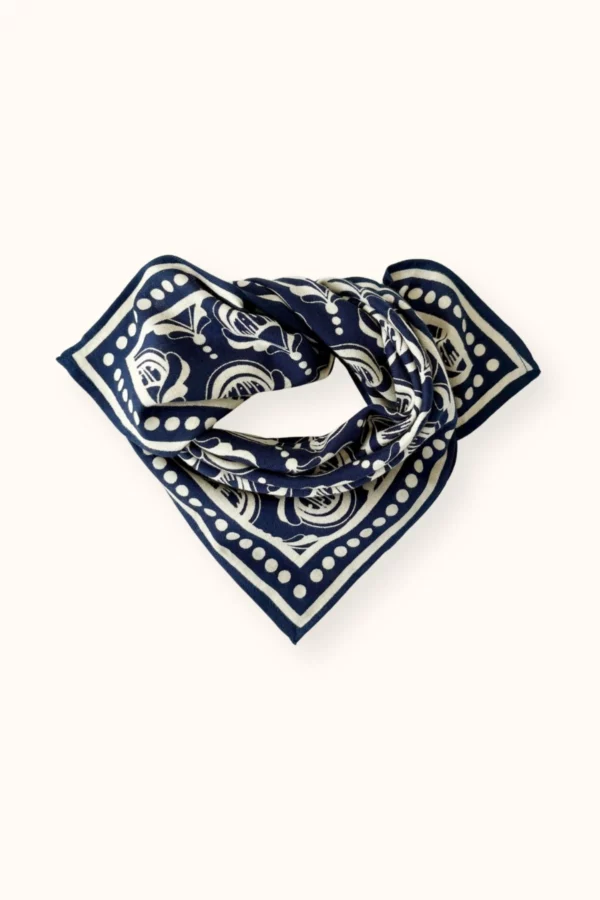 Small Foulard Manika - Wonderful Navy
