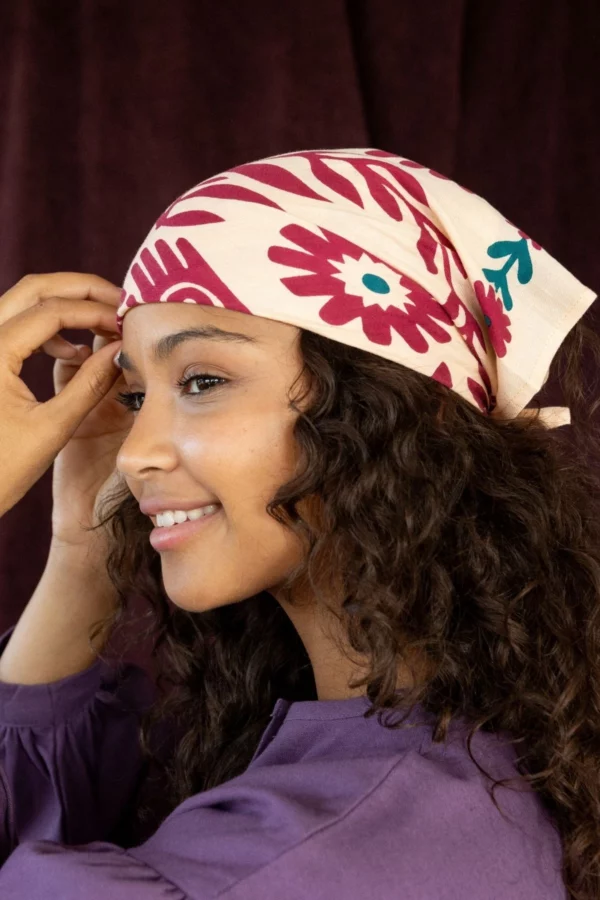 Small Foulard Manika - Rita Macadamia – Image 2