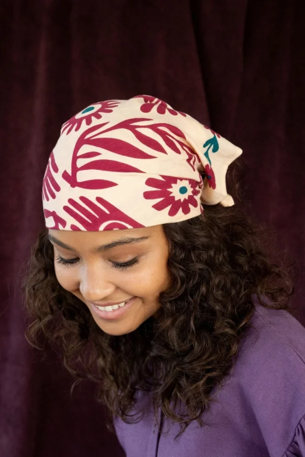 Small Foulard Manika - Rita Macadamia – Image 3