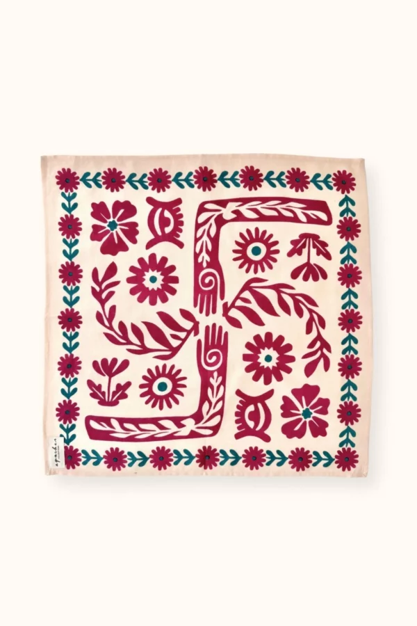 Small Foulard Manika - Rita Macadamia – Image 4