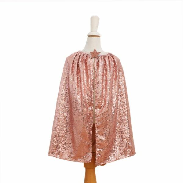 Cape sequin cuivre et masque