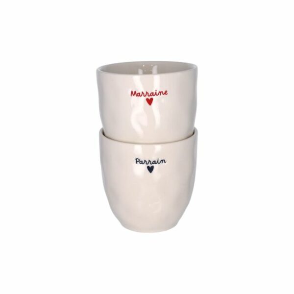 Tasse marraine coeur rouge – Image 2