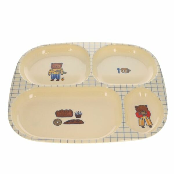 Assiette à compartiment petit dej – Image 3