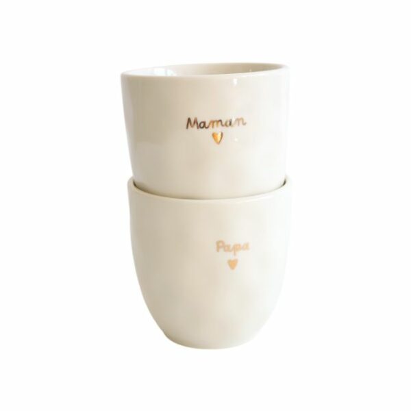 Tasse maman coeur gold – Image 2